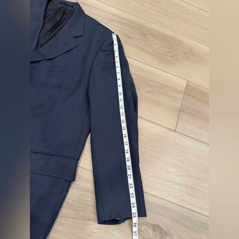 Alexander McQueen Men’s Sport Coat Blazer Jacket Size 56 Made In Italy Super 110